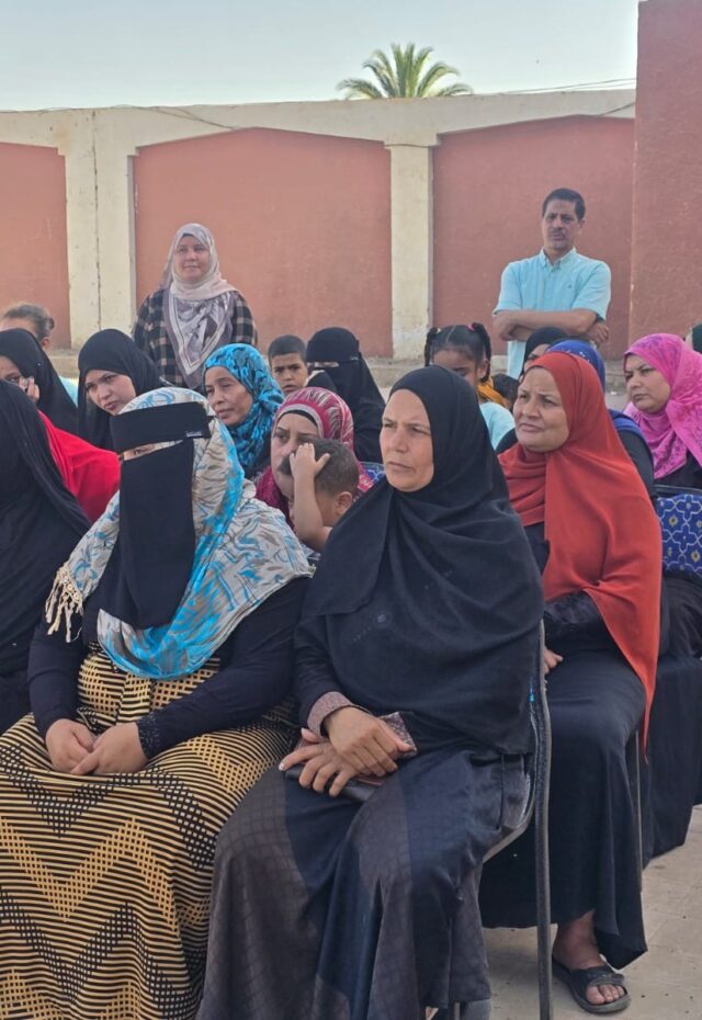 سلسلة لقاءات لتعزيز قدرة المجتمعات المحلية على الصمود أمام التغيرات المناخية بسوهاج